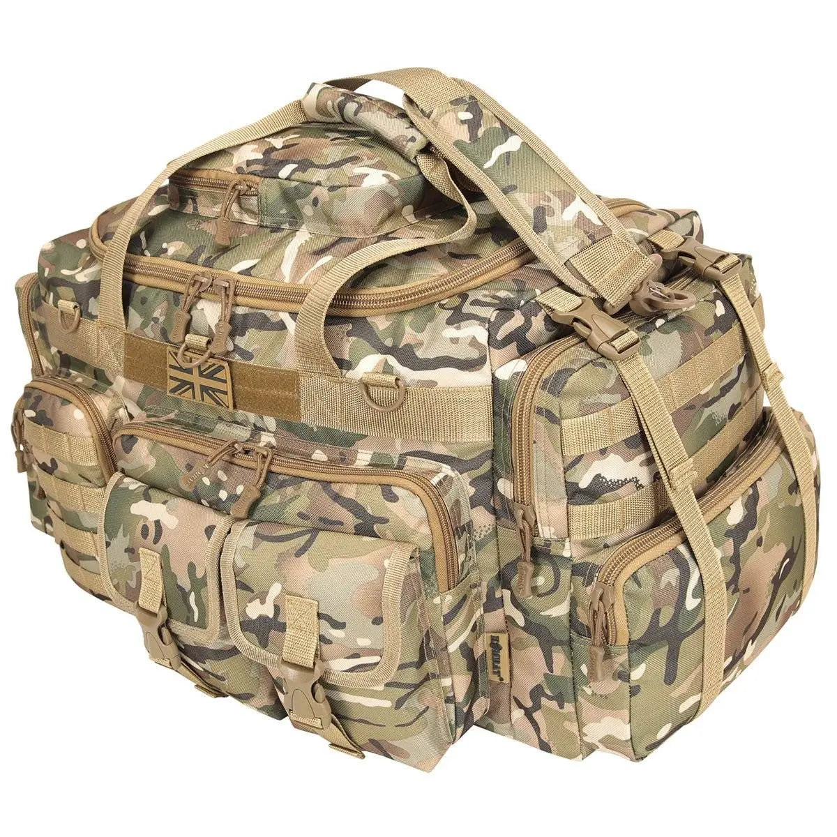 Sac de tir Kombat Tactical Saxon MT Black (35 litres) - Armurerie Centrale