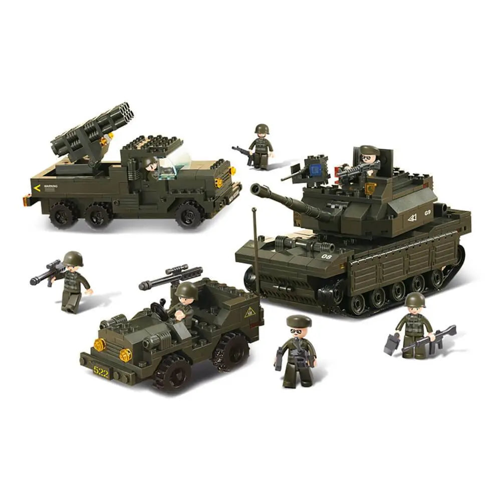 Sluban Army Land Forces Set M38-B6800 - John Bull Clothing