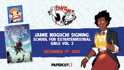 Flier for my December 3 signing at Fantom Comics in DC strating at 3pm