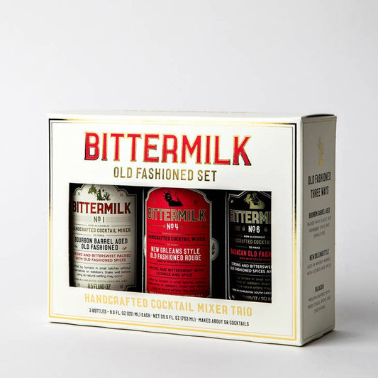 Bittermilk No.1 Bourbon Barrel Aged Old Fashioned Mix - All Natural  Handcrafted Cocktail Mixer - Old Fashioned Drink Mixer - Just Add Bourbon  or Whiskey Makes 17 Cocktails