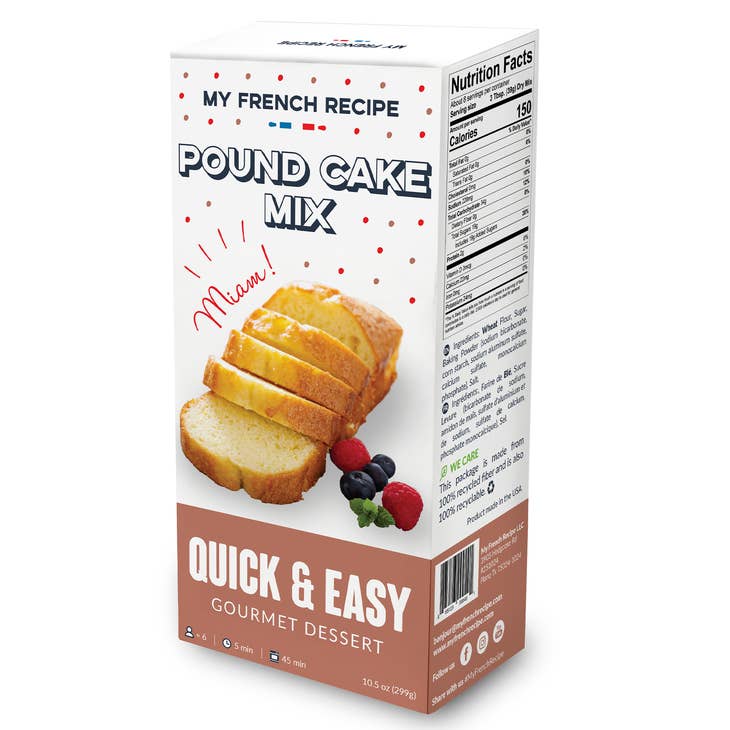 French Pound Cake Baking Mix