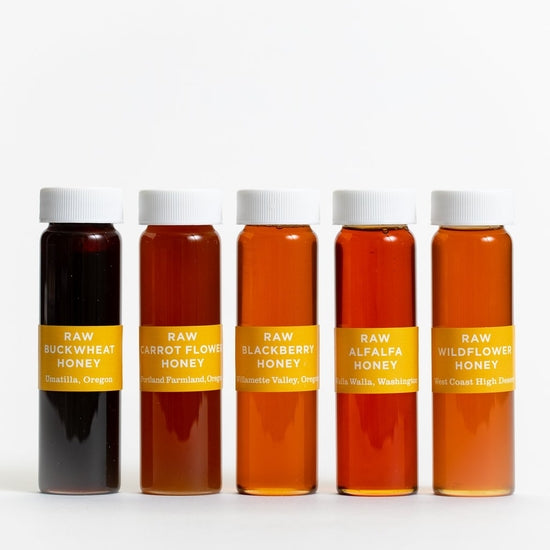 Bee Local Honey Vial Set