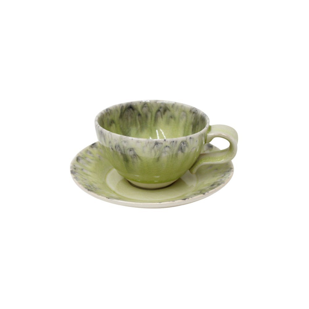 Madeira Tea Cup & Saucer Set - Lemon