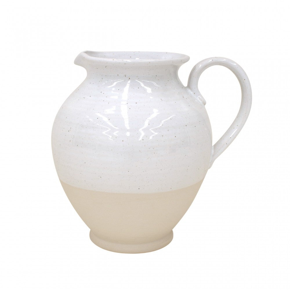 Fattoria 128 oz Pitcher - White