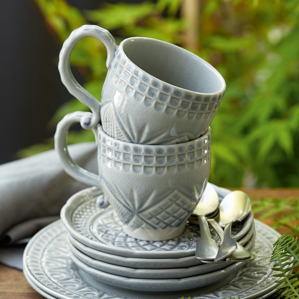 Cristal Mug Set - Grey