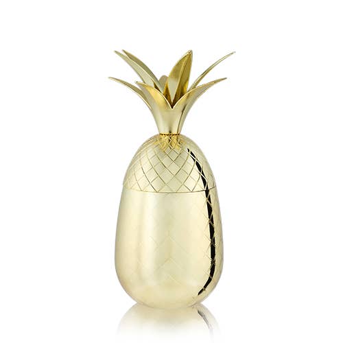 Belmont Gold Pineapple Tumbler