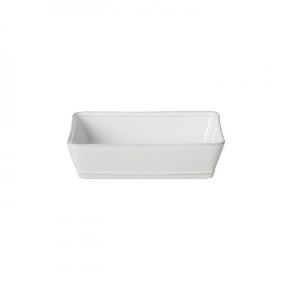 Friso 8 in Rectangular Baker - White