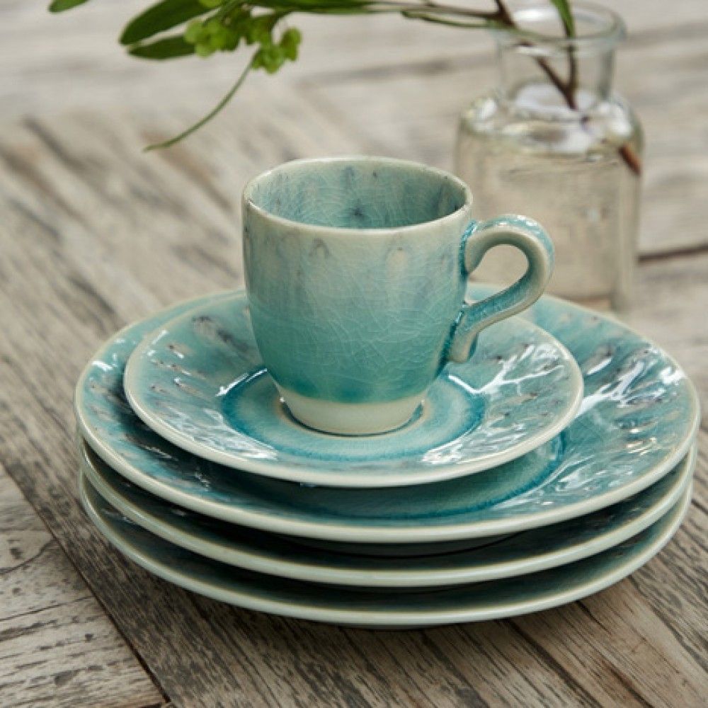 Madeira Coffee Cup & Saucer Set - Blue