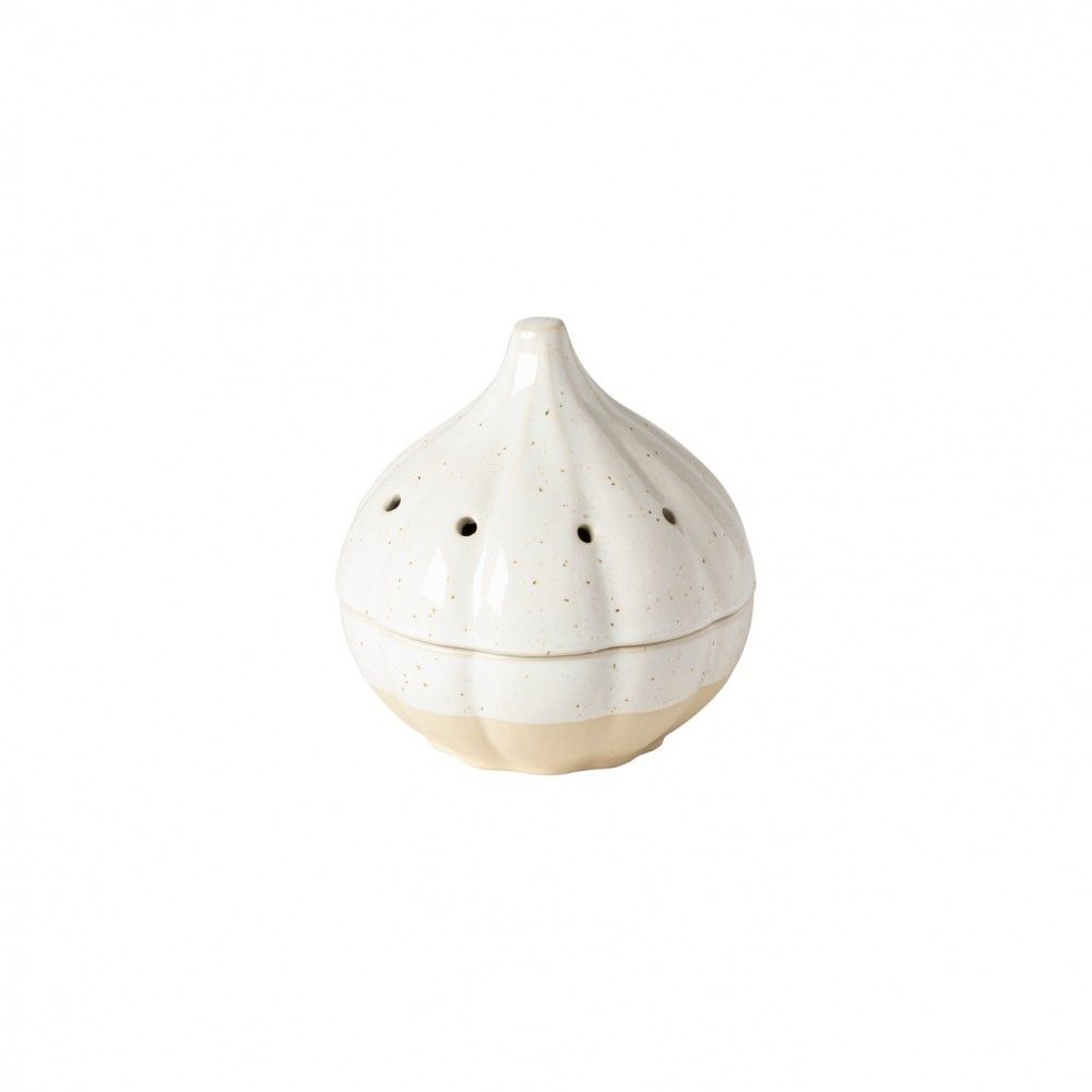 Fattoria Garlic Canister - White