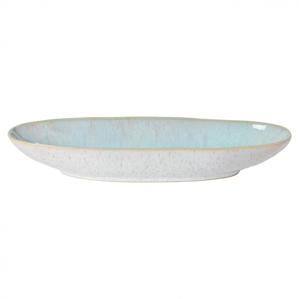 Eivissa Small Oval Platter - Sea Blue