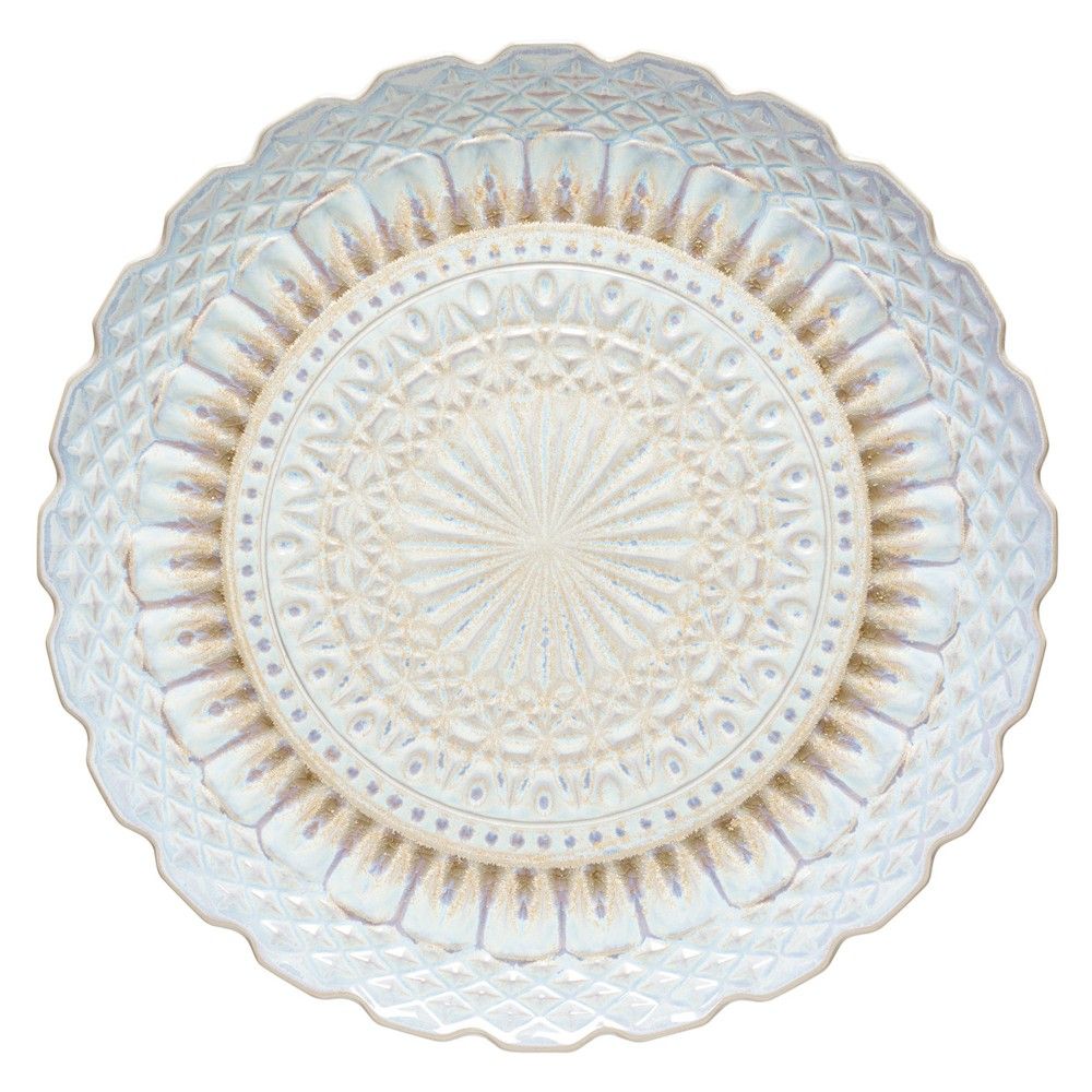 Cristal Round Platter - Nacar