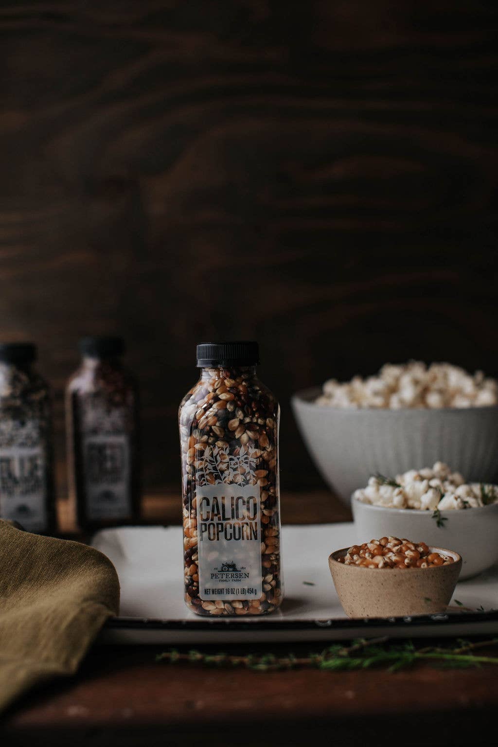 Farm Fresh Calico Bottled Popcorn