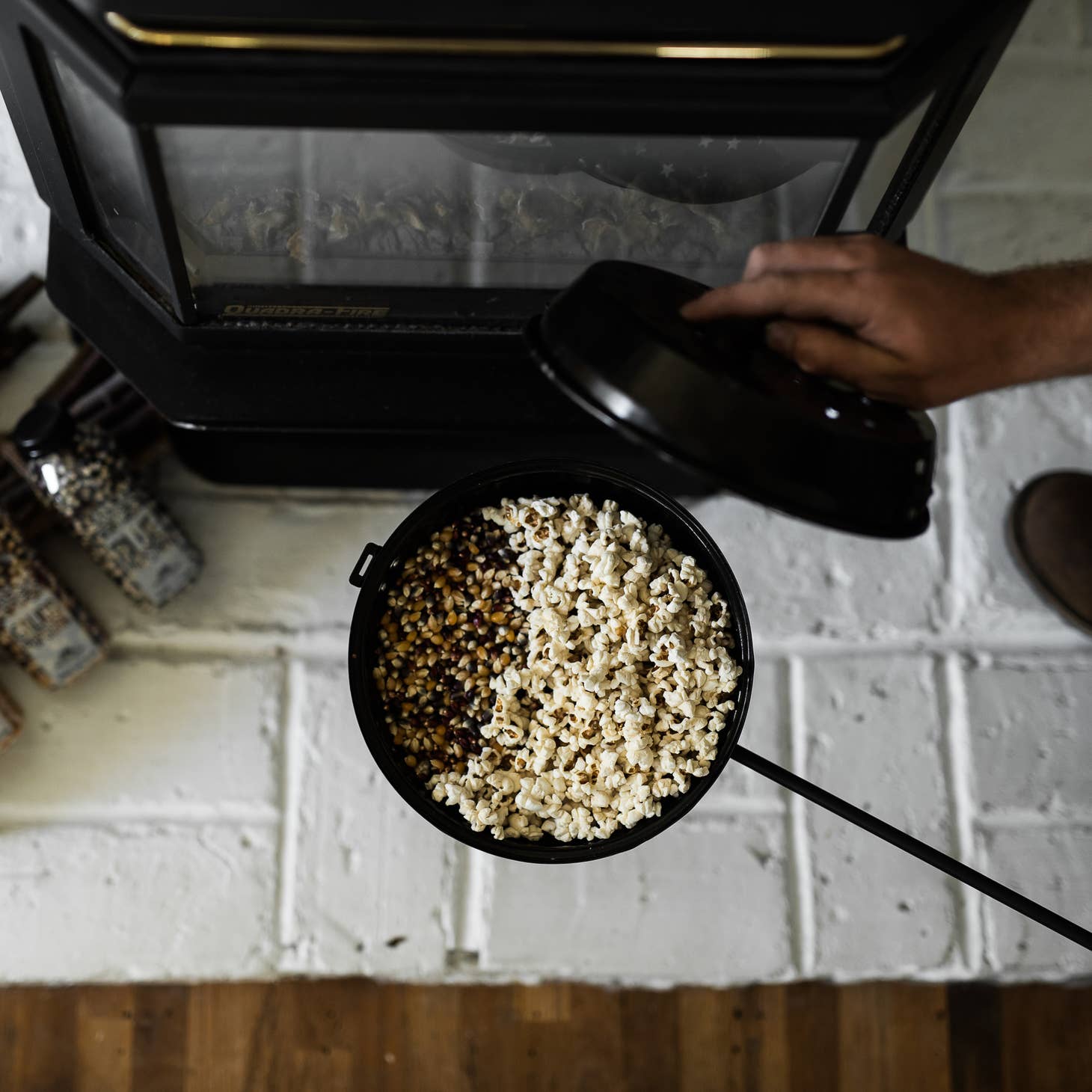 Farm Fresh Blue Bottled Popcorn