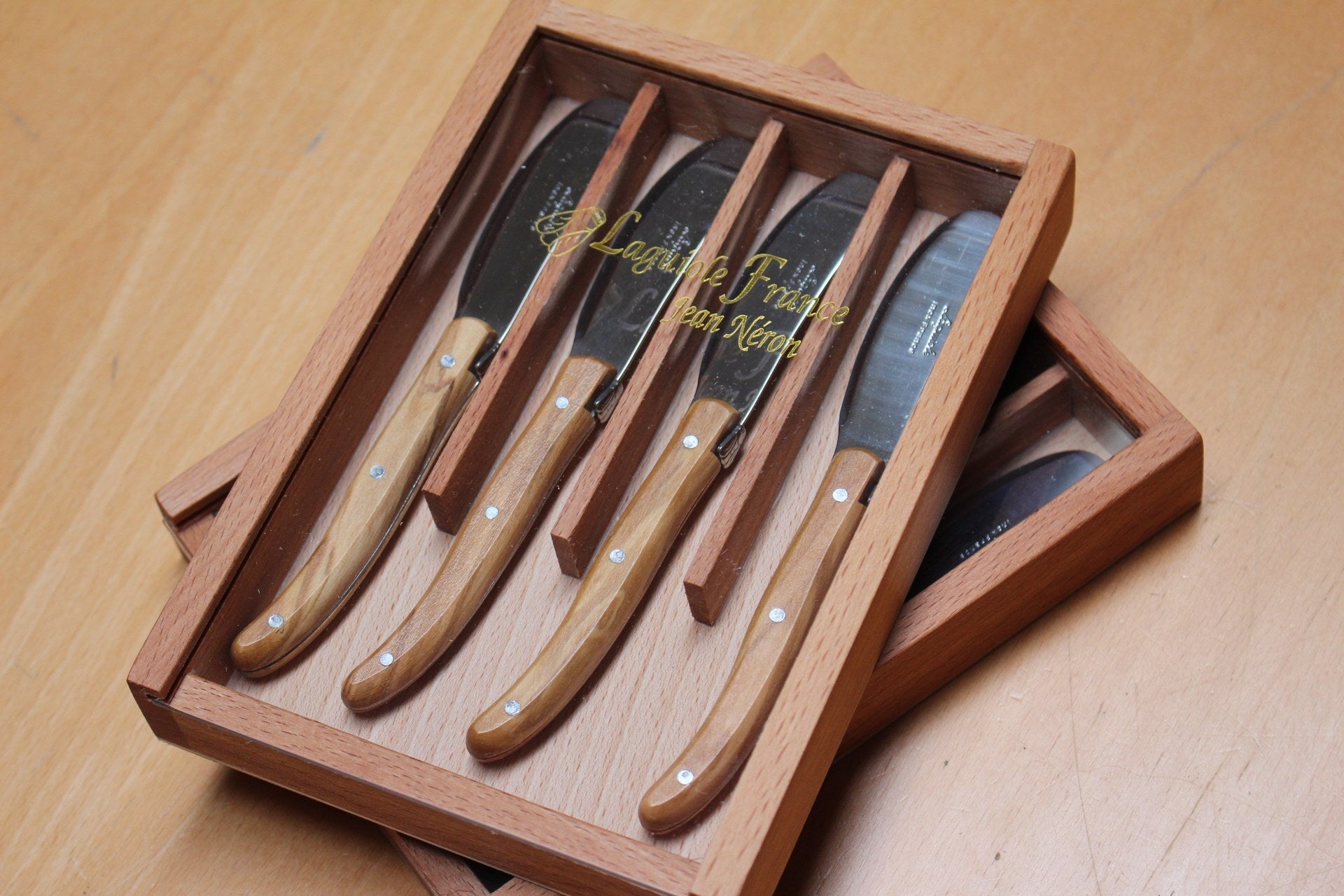 Laguiole Spreader Set - Olivewood