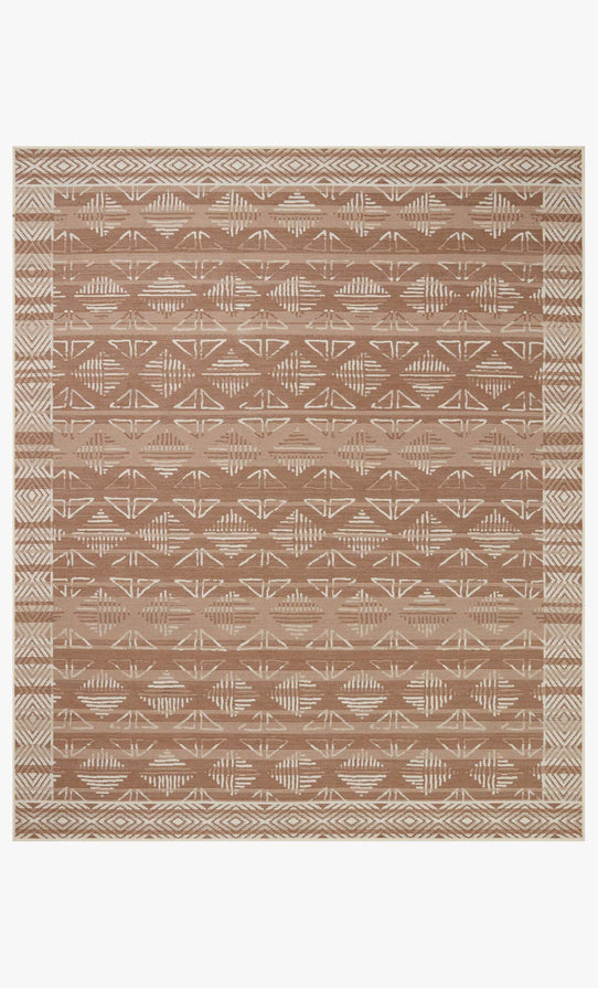 Justina Blakeney x Loloi Ari Outdoor Rug - Natural Ivory - Discontinued