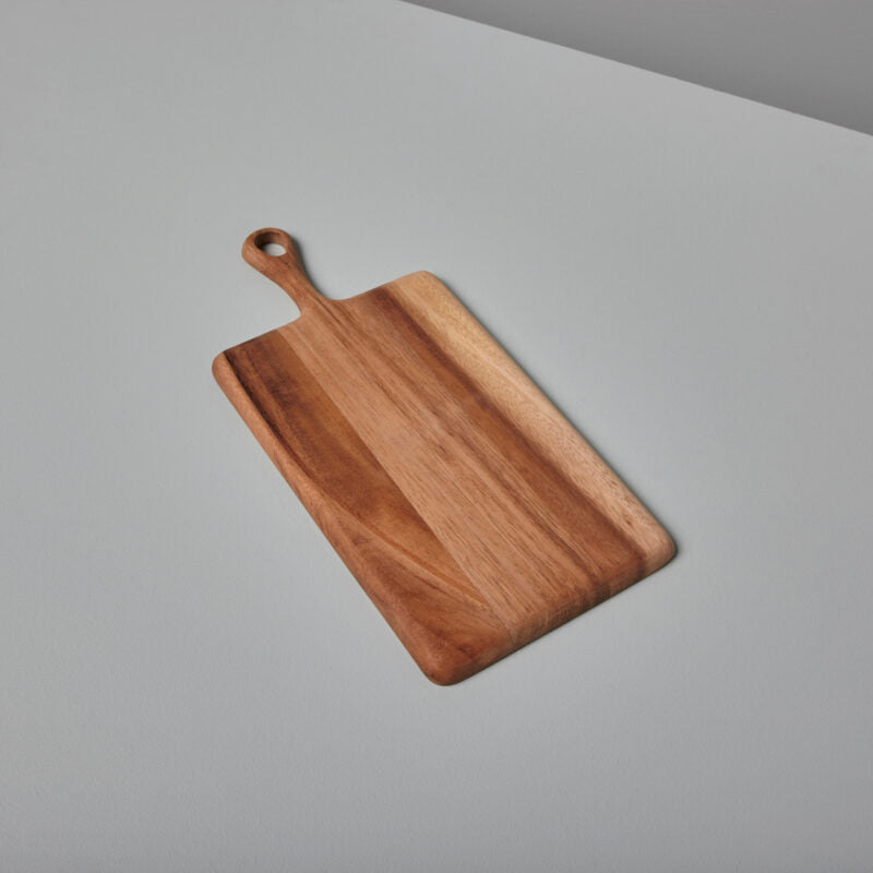 Acacia Mini Rect. Board With Short Handle