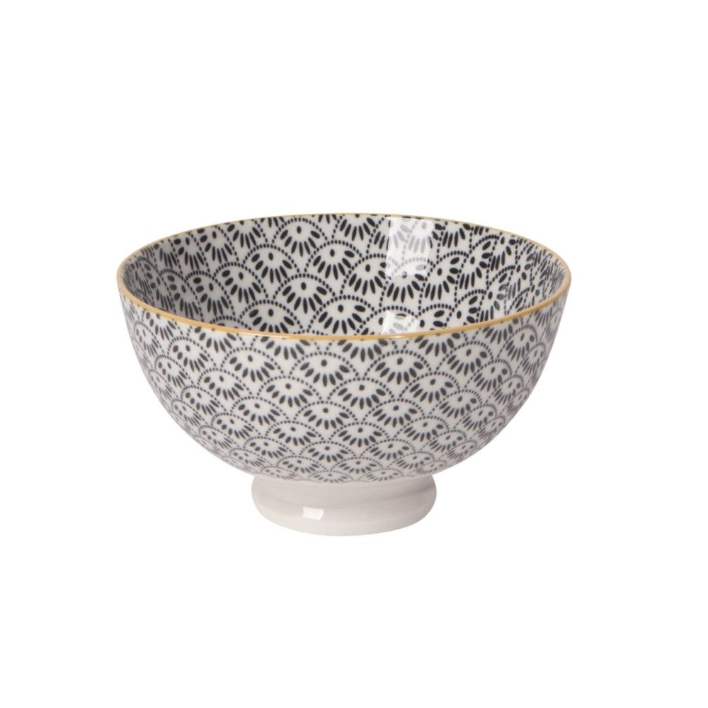 Coupe Stamped Bowl - Dot Scallop