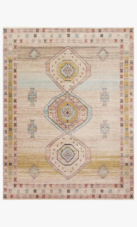 Magnolia Home x Loloi Graham Rug - Antique Ivory Multi