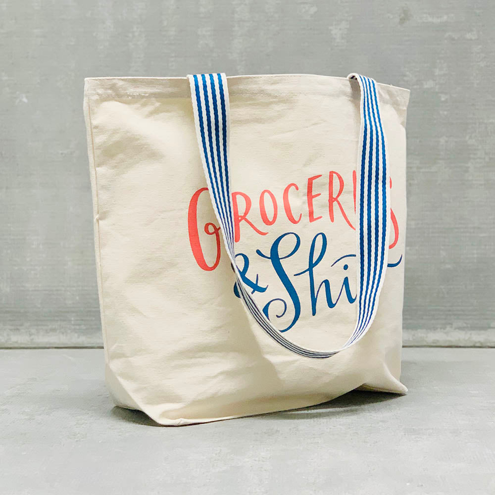 Groceries & Shit Tote Bag