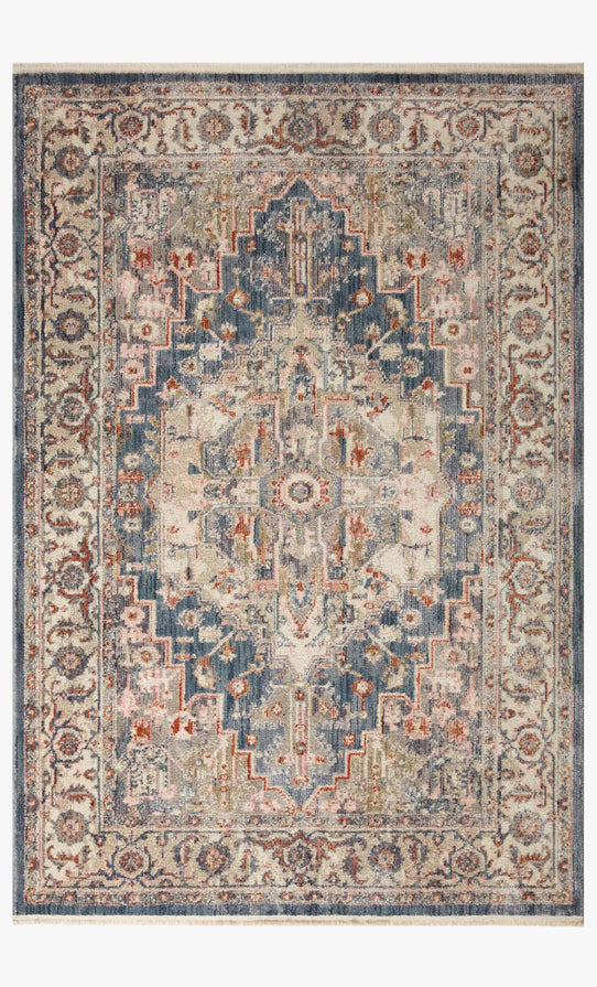 Magnolia Home x Loloi Janey Rug - Indigo Multi