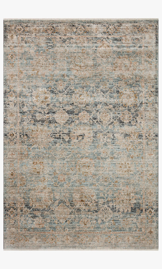 Jean Stoffer x Loloi Katherine Rug - Ocean Coral