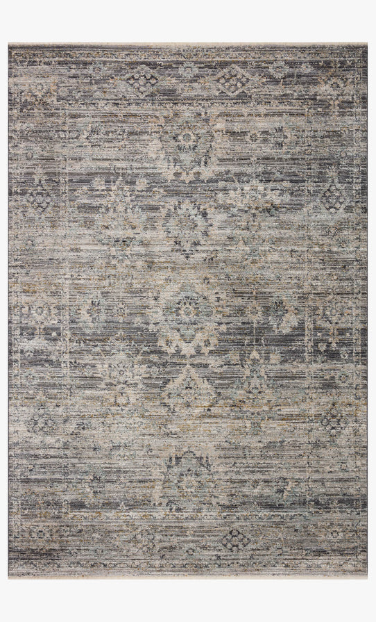 Jean Stoffer x Loloi Katherine Rug - Graphite Jade