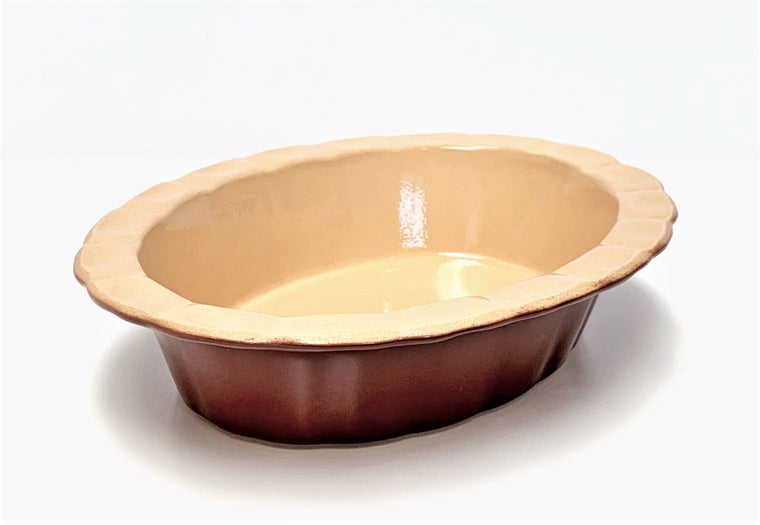 Large Oval Pie Dish