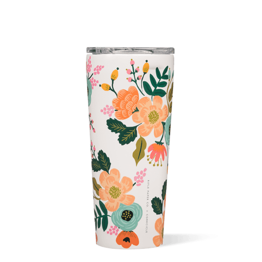 Rifle Paper Co x Corkcicle 16oz Tumbler - Cream Lively Floral – Relish Decor