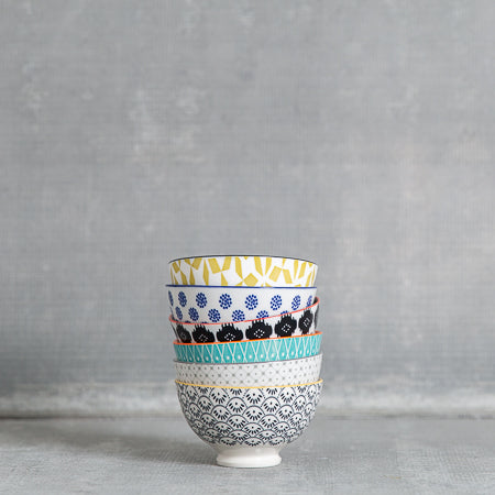 Coupe Stamped Bowl - Dot Scallop