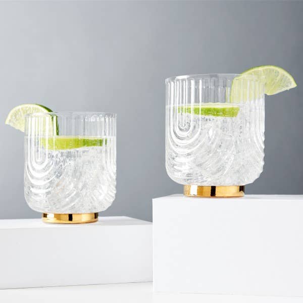 Belmont Gatsby Glass Tumblers