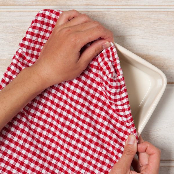 Baking Dish Cover - Gingham