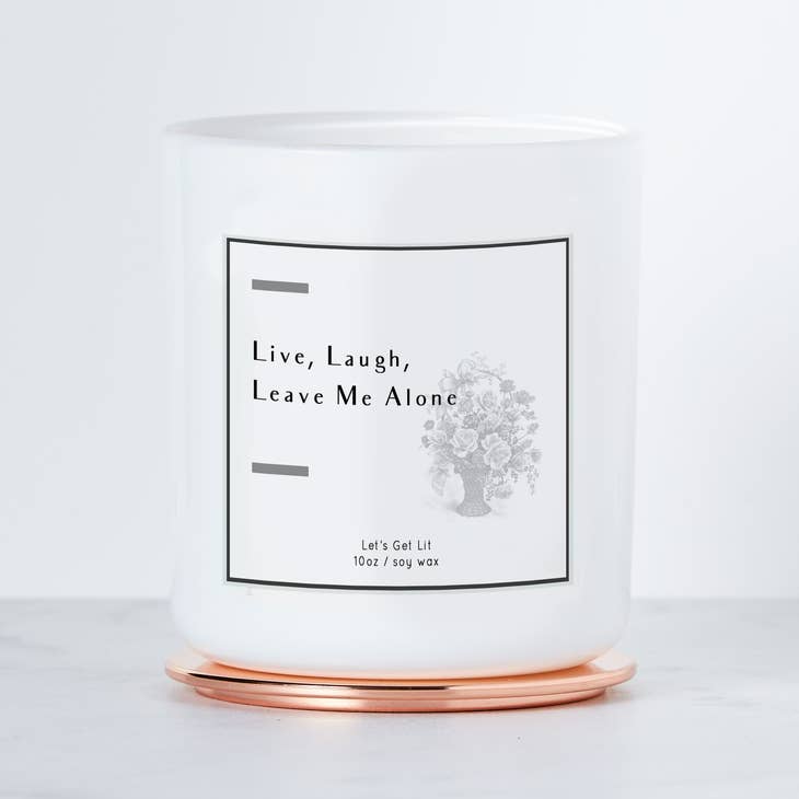 Leave Me Alone Candle