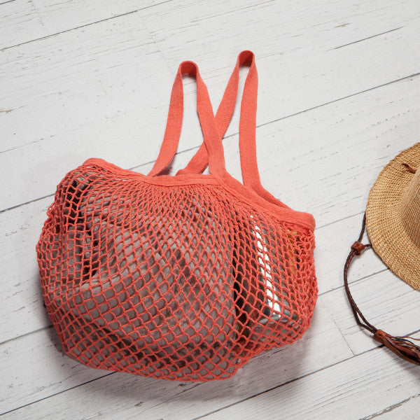 Le Marche Shopping Bag - Coral