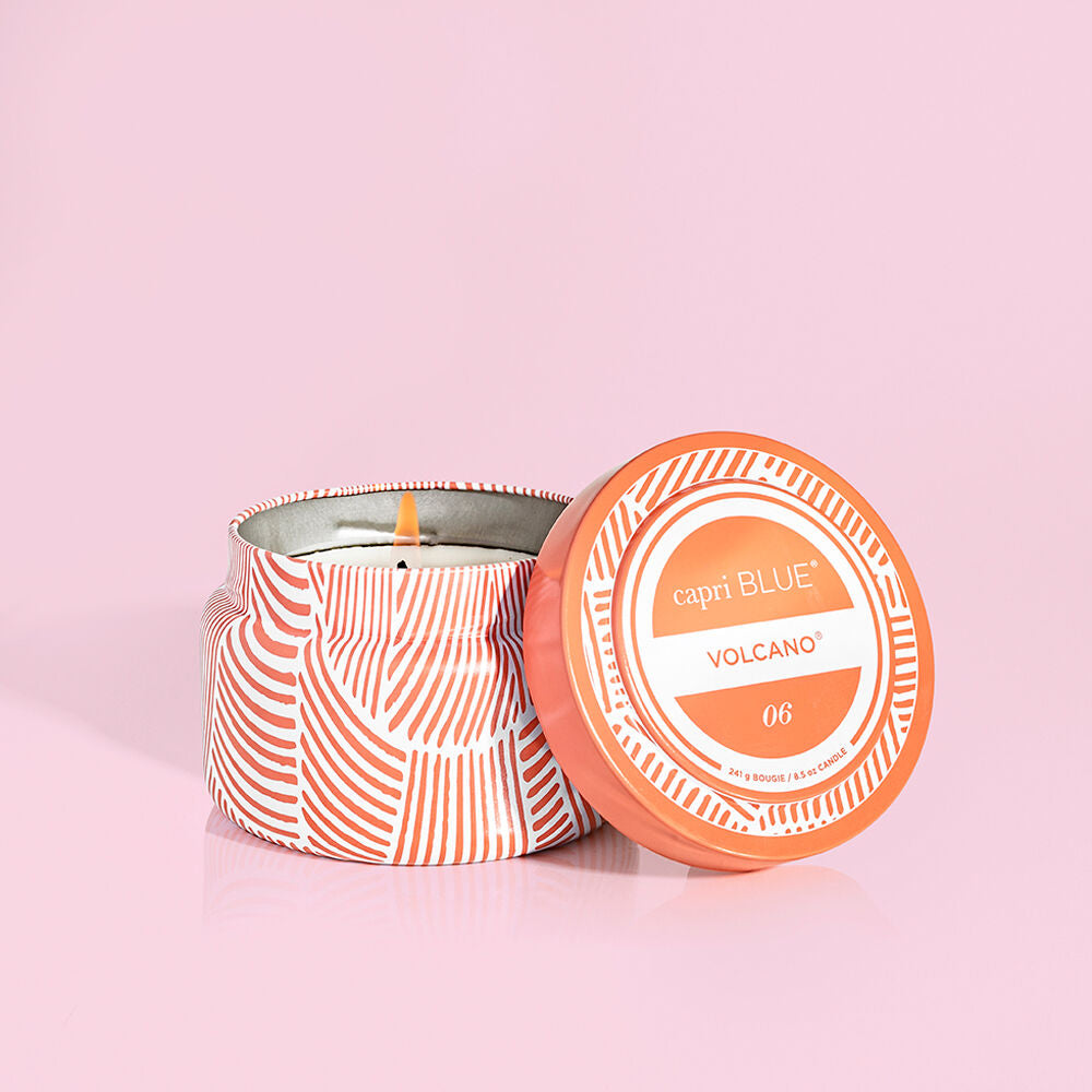 Capri Blue Volcano Travel Tin Candle - Tangerine