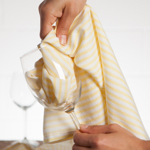 Glass Towel Set - Lemon