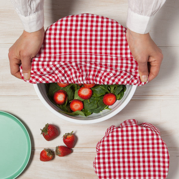 Bowl Cover Set of 2 - Gingham