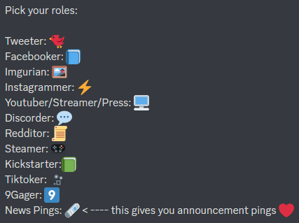 Using Role Reacts to create a Discord Street Team