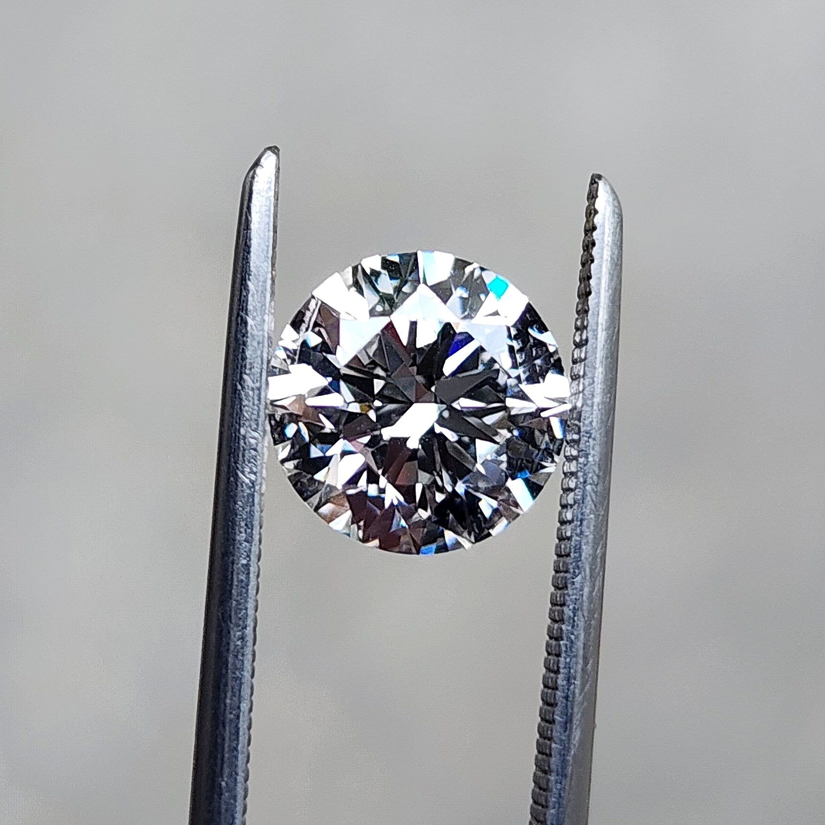 1.52ct Round Cut Lab Diamond H/VS2