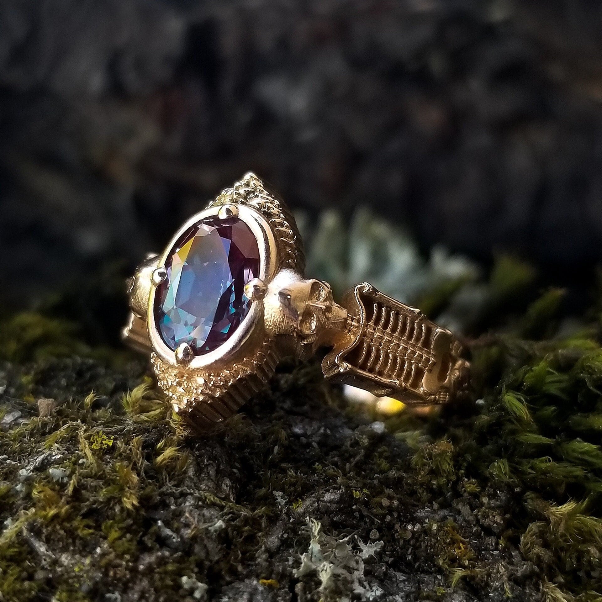 *Setting Only* Skeleton Engagement Ring for Build your own Ring