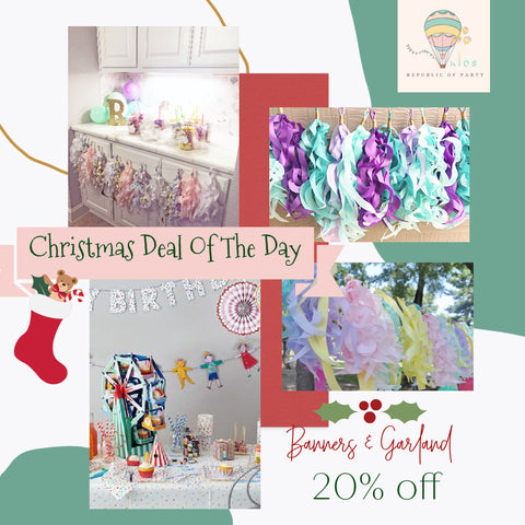 Banners and Garland Deal of the day