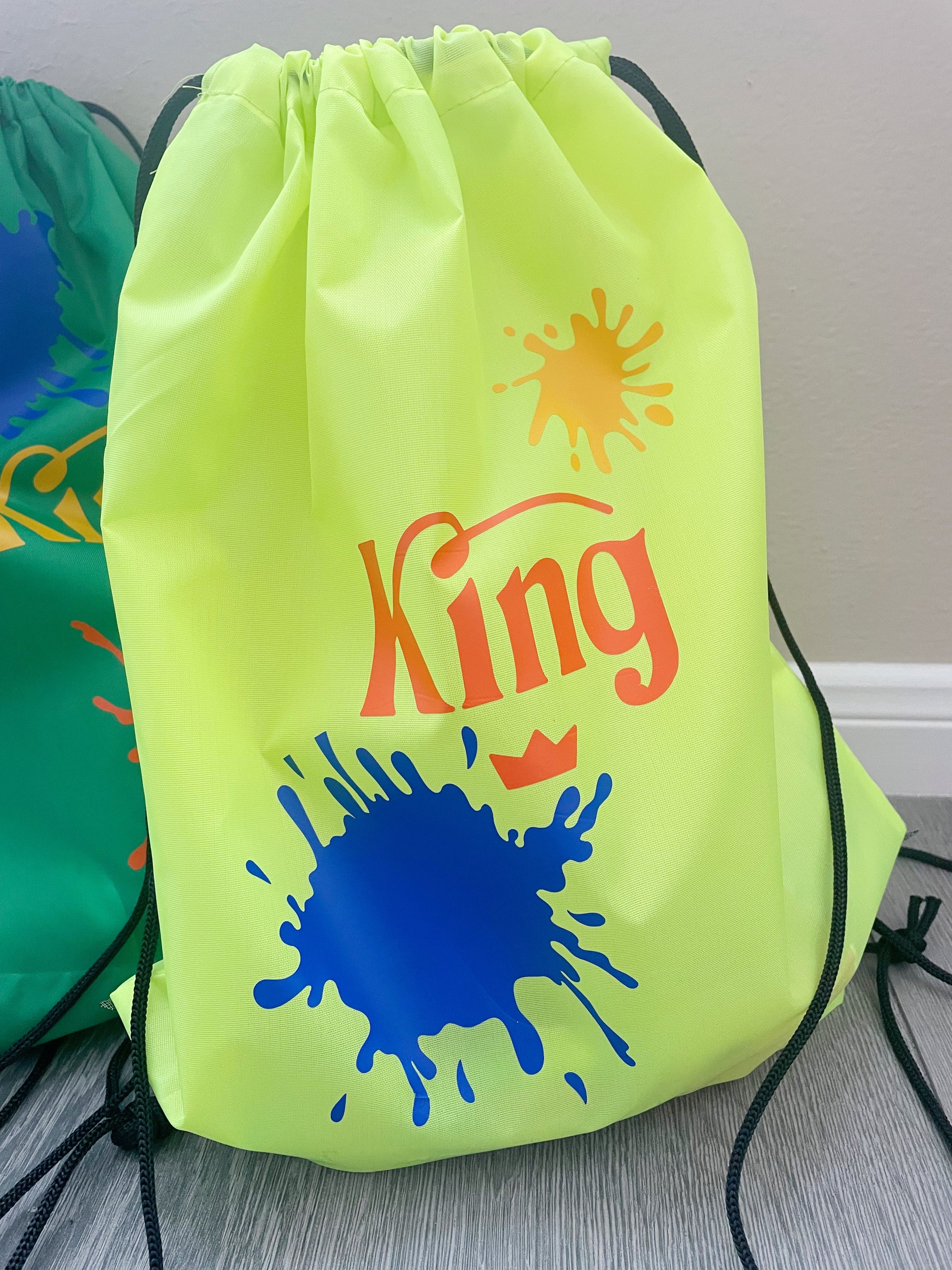 Personalized Paintball Drawstring – Party