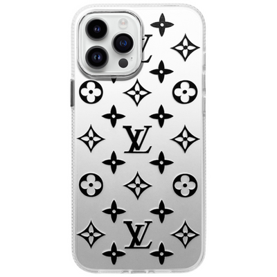 Black LV Louis Vuitton Luxury High End Apple iPhone Case – Royalty High  Fashion