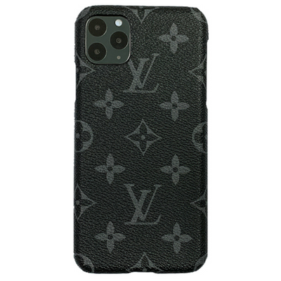 Louis Vuitton Monogram iPhone 12 Pro Max Case - Black Phone Cases