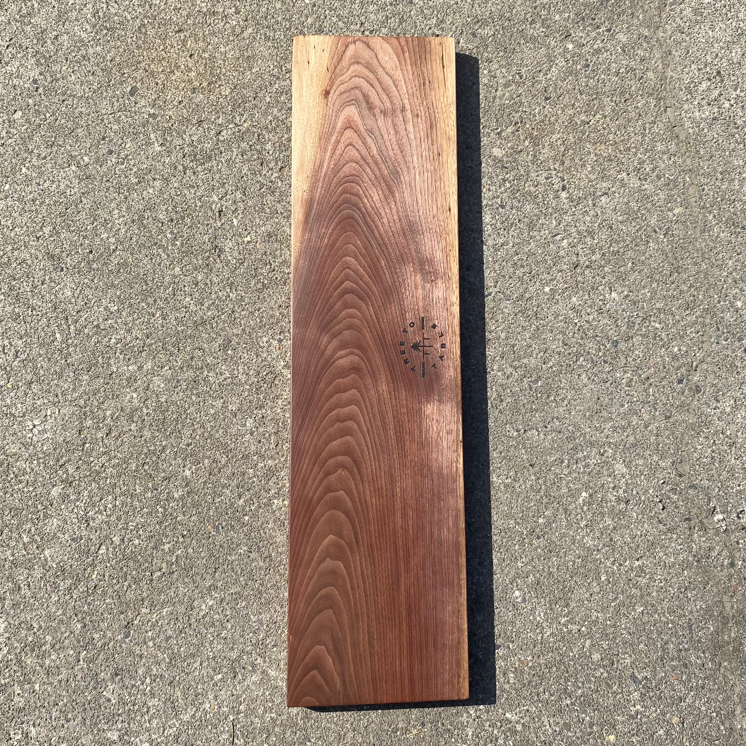 Black Walnut Bath Board