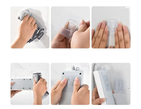 How to use Gluefy Adhesive Wall Hooks