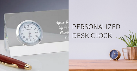 Personalized Desk Clock