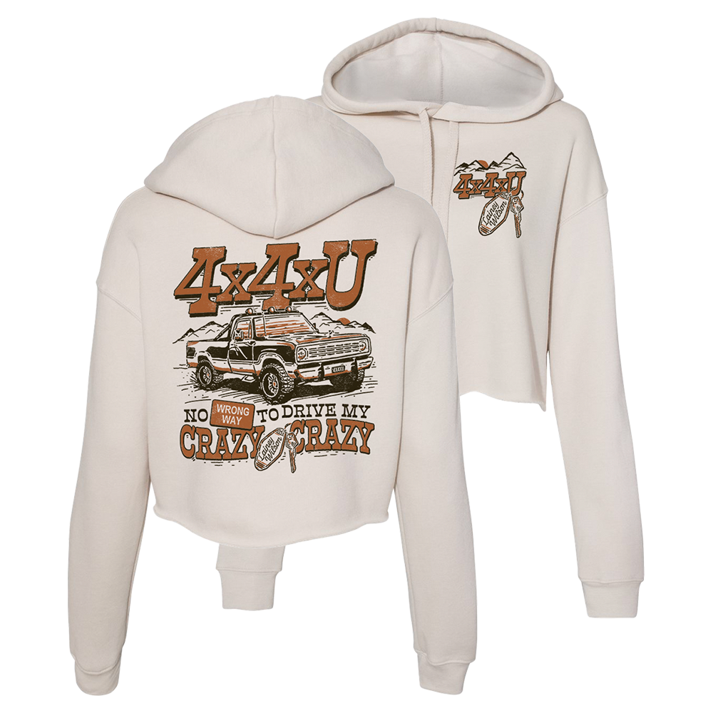 4x4xU Crop Hoodie - Lainey Wilson product image