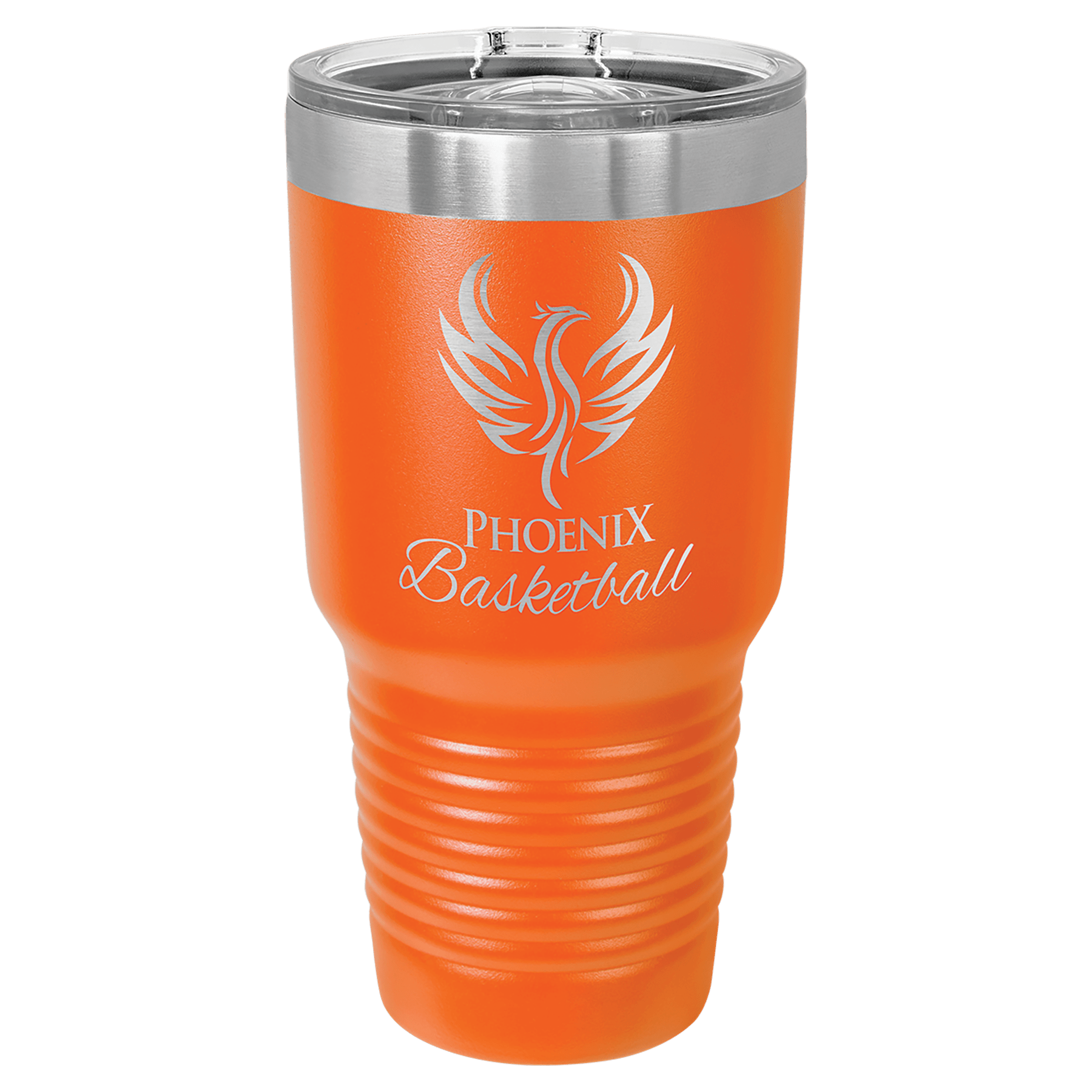 Orange 30 oz. Polar Camel Ringneck Tumbler with Slider Lid - The Print Shop NC product image