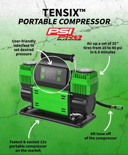 MORRFlate Quad: 4-Tire Hose Kit, Up to 125 Wheelbase • MORRFlate by My Off  Road Radio