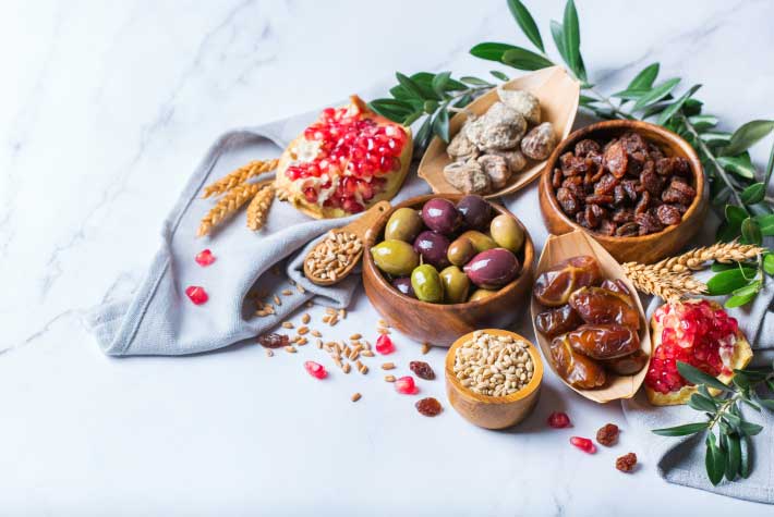 tu bishvat holiday foods